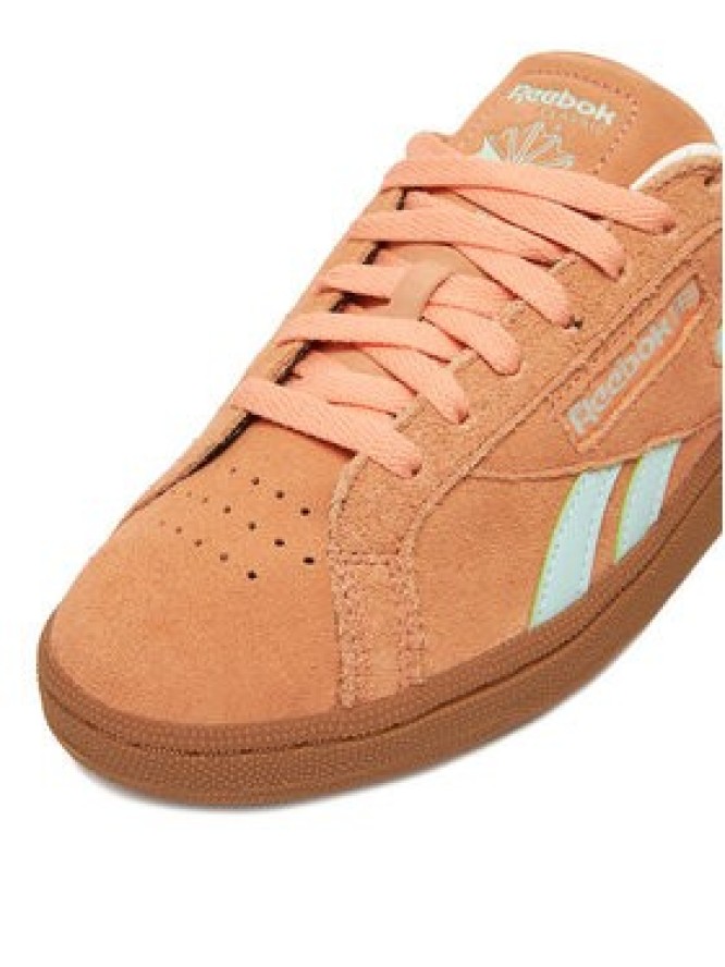 Reebok Sneakersy CLUB C GROUNDS UK 100220815 Pomarańczowy