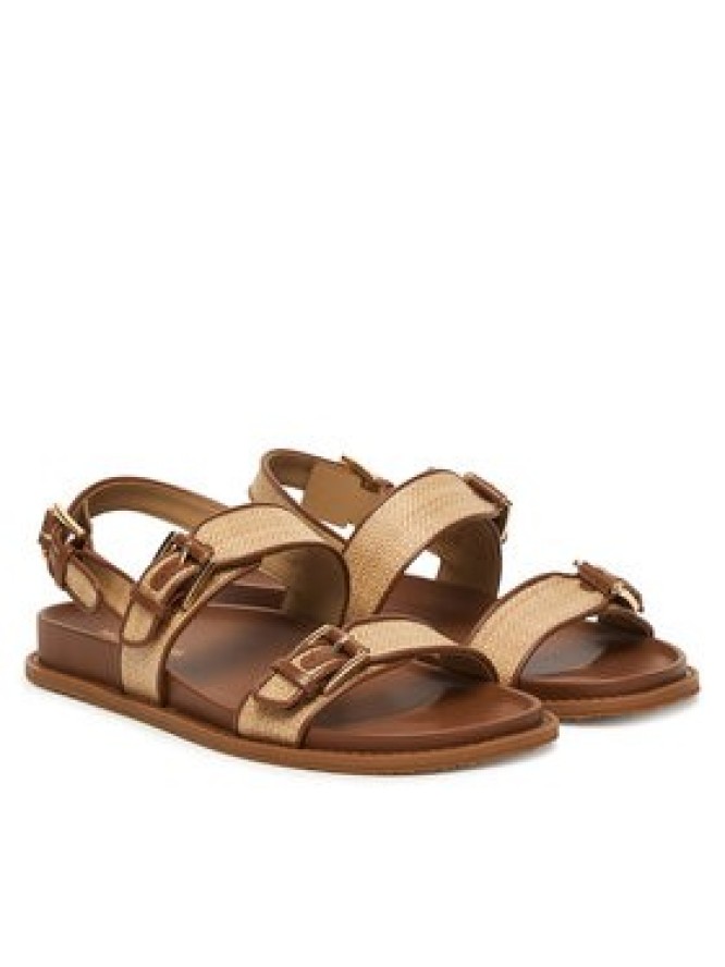 MICHAEL Michael Kors Sandały Nia Flat 40S6NIFS1D Beżowy