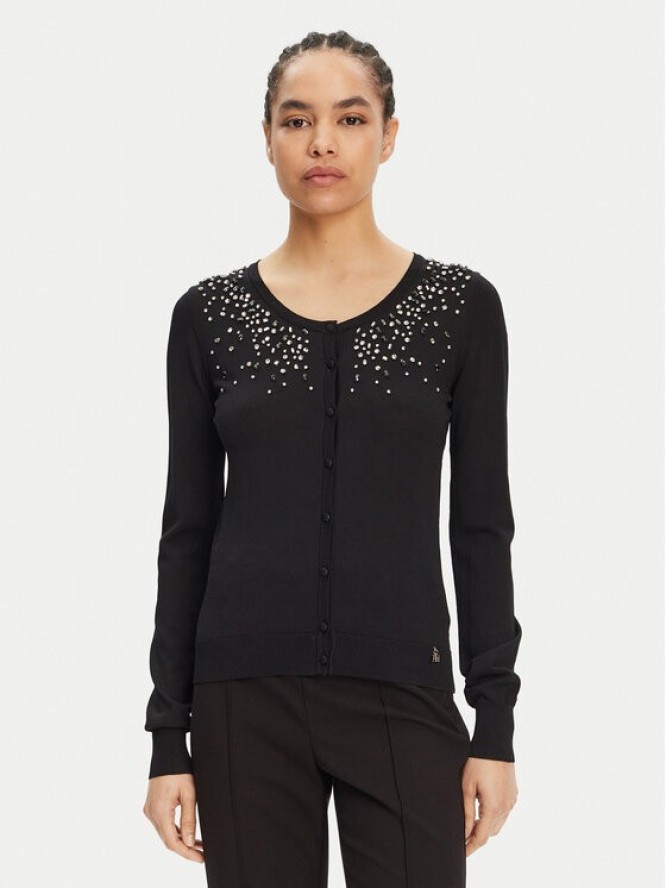 Artigli Kardigan ACMA001920 Czarny Regular Fit