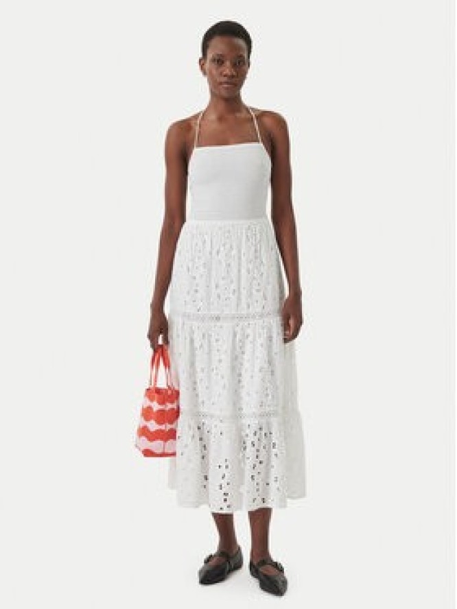 Iconique Sukienka letnia Sirya IC26-007 Biały Regular Fit