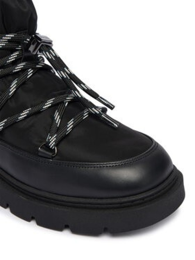 Inuikii Śniegowce Biker Puffer 1002.001.0021 Czarny