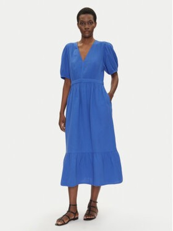 Gap Sukienka codzienna 717787-00 Niebieski Regular Fit