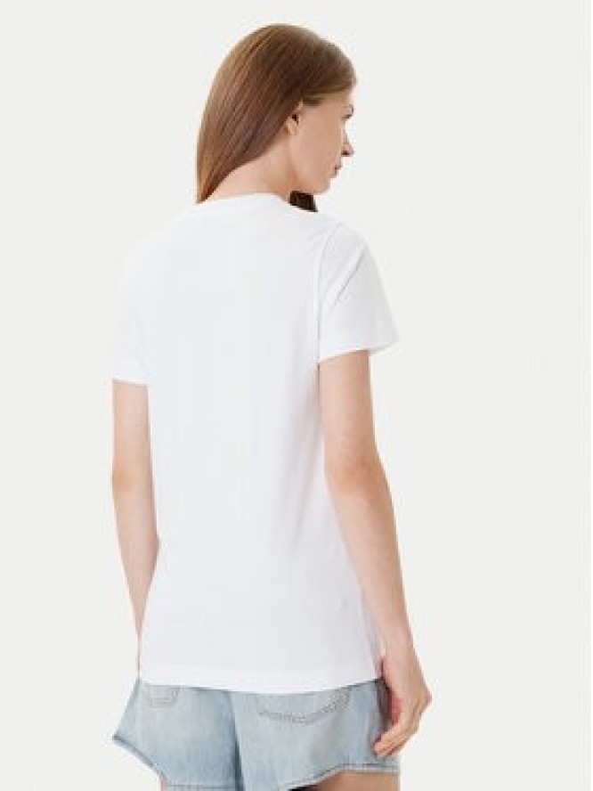 PINKO T-Shirt Start 101752 A2RD Biały Regular Fit