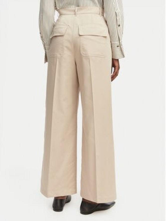 Marella Spodnie palazzo Aceri 2615131071 Beżowy Wide Leg