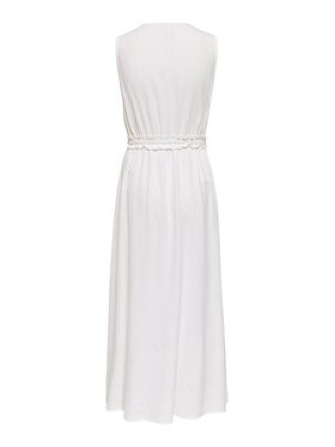 ONLY Sukienka letnia Goa 15363694 Biały Regular Fit