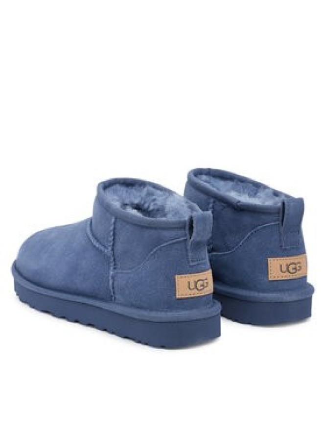 Ugg Śniegowce W Classic Ultra Mini 1116109 Niebieski
