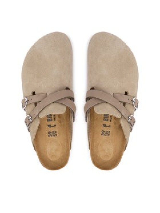 Birkenstock Klapki Blair D-Buckle 1032905 Beżowy jasny