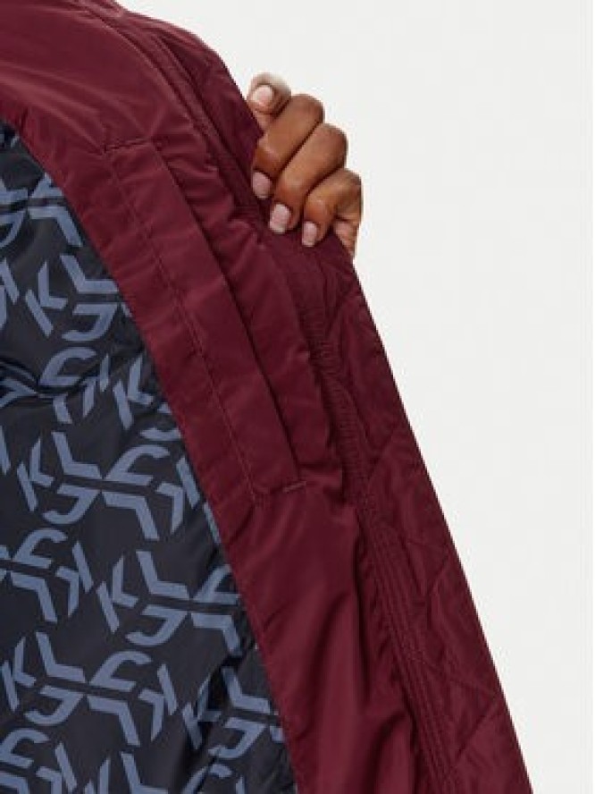 Karl Lagerfeld Jeans Kurtka zimowa A3W15023 Bordowy Regular Fit