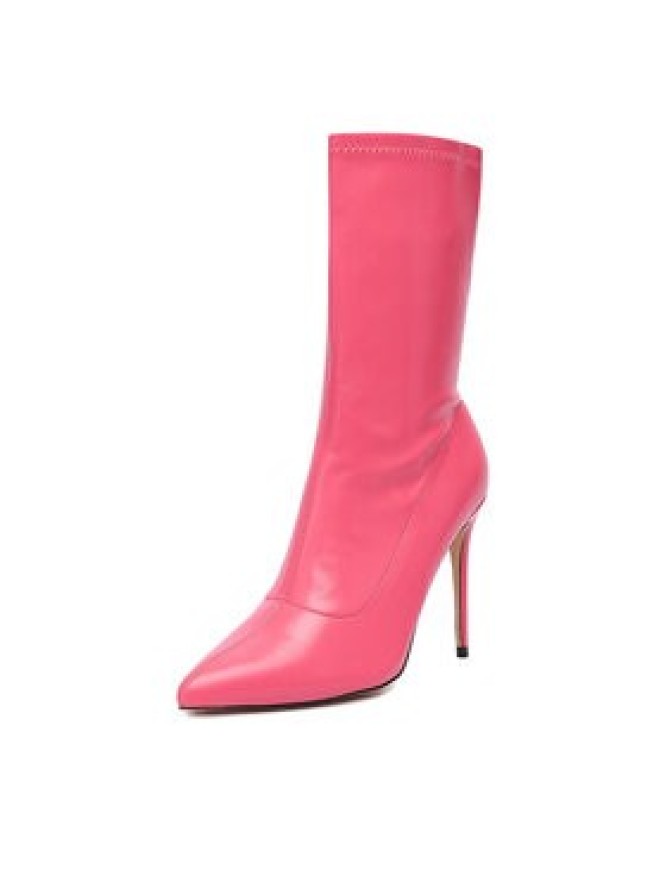 DeeZee Botki ZALMM220168 Różowy