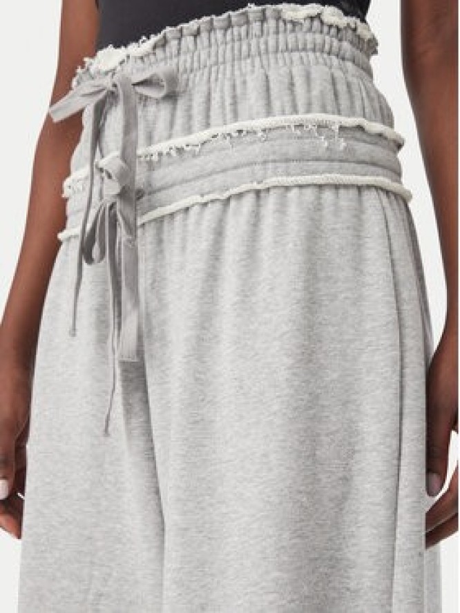 adidas Spodnie dresowe Sst Double Waisted Pant KT1932 Szary Relaxed Fit