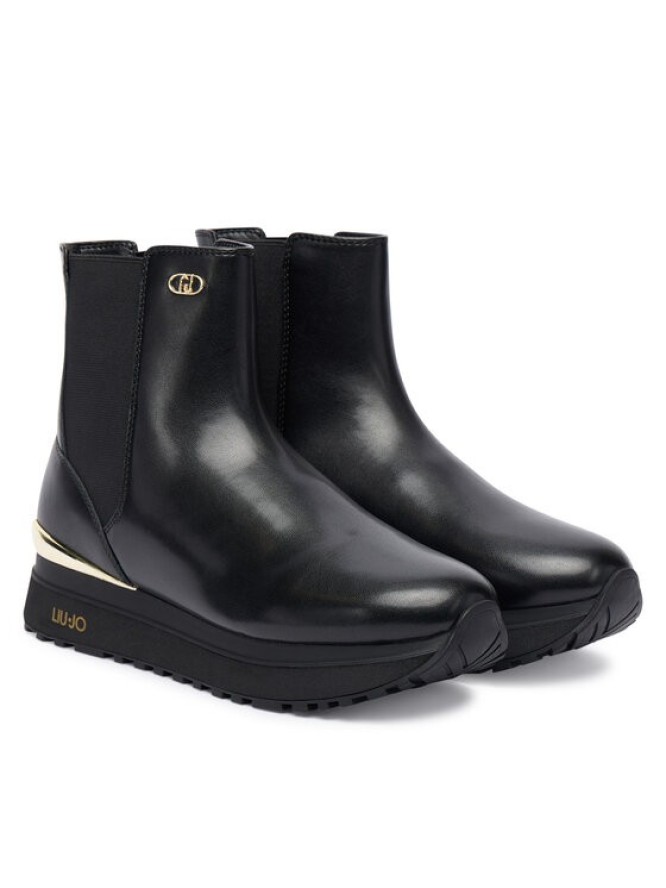Liu Jo Botki Maxi Wonder 95 BF5001 PX241 Czarny