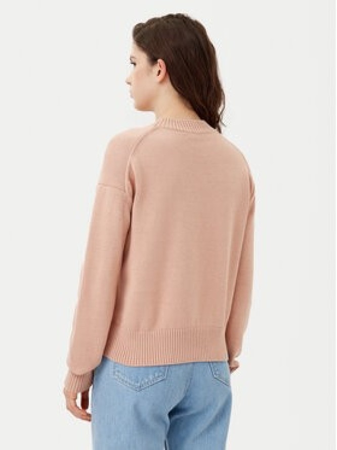 Calvin Klein Jeans Sweter Monogram J20J224802 Pomarańczowy Regular Fit