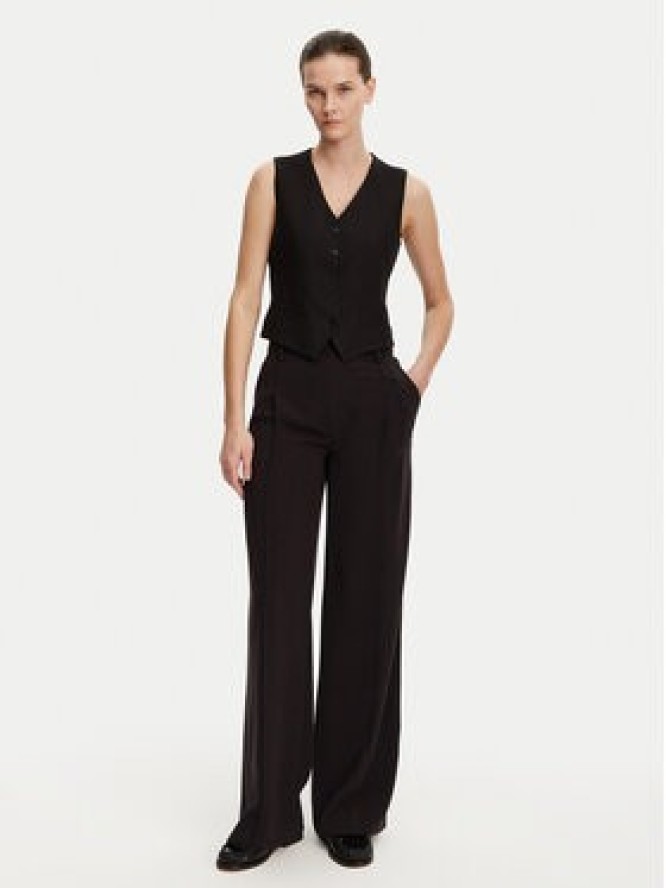 Weekend Max Mara Kamizelka Pace 2515151012 Czarny Slim Fit