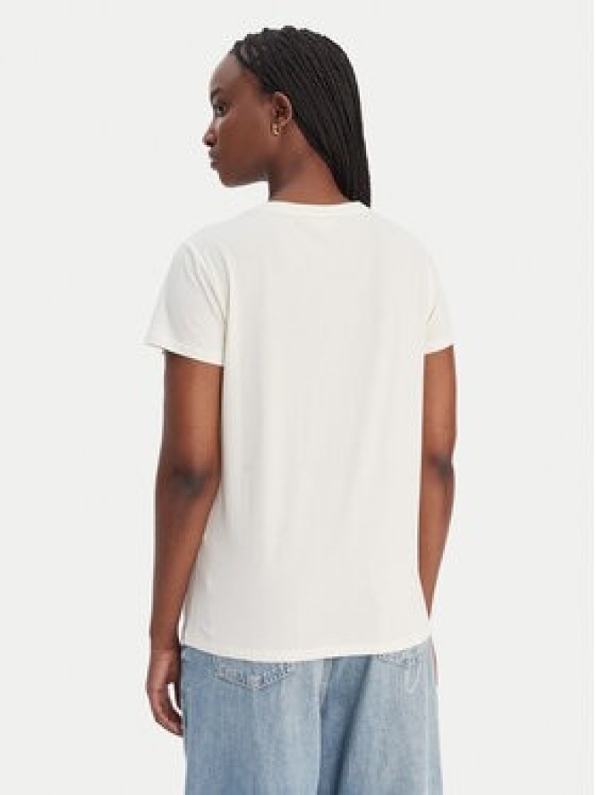 Liu Jo Sport T-Shirt TA6056 JS923 Écru Regular Fit