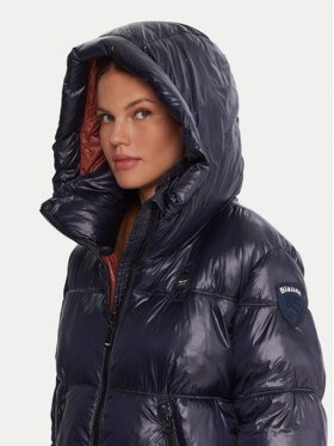 Blauer Kurtka zimowa 25WBLDK02192 Granatowy Regular Fit