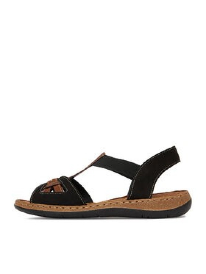 Go Soft Sandały CEO-WI23-4773-08 Czarny