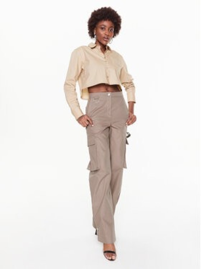 Remain Spodnie materiałowe Canvas RM2158 Beżowy Relaxed Fit