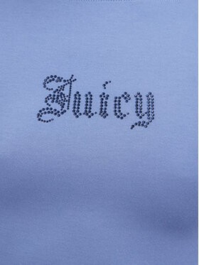 Juicy Couture Bluzka JCWCT226329 Niebieski Slim Fit