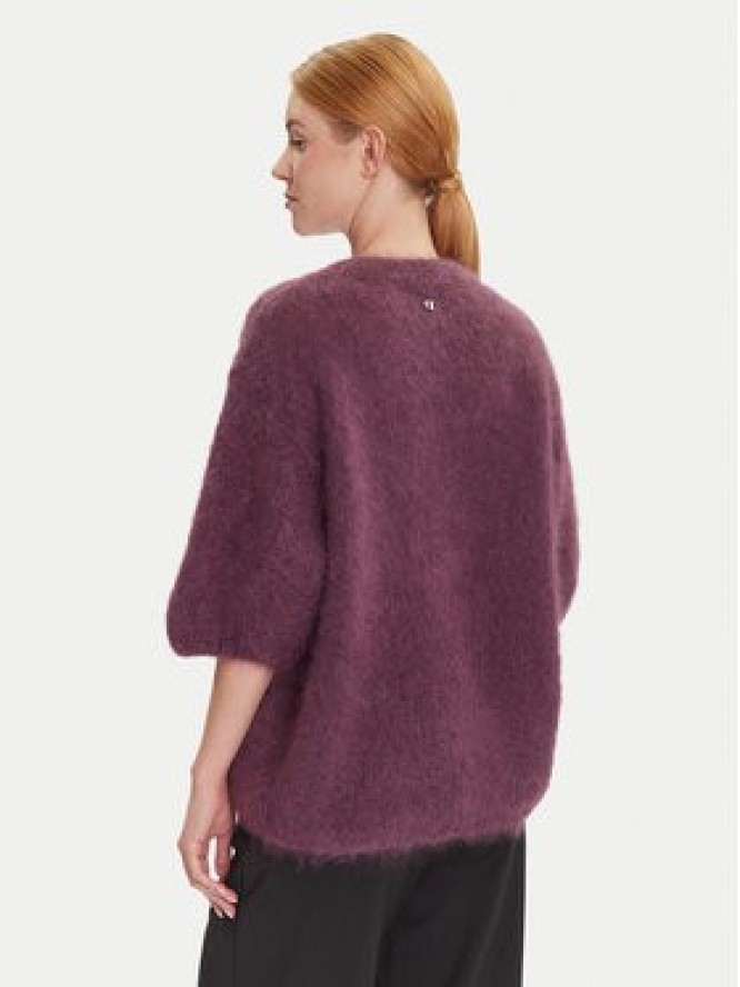 Dixie Sweter M277Y101A Fioletowy Relaxed Fit