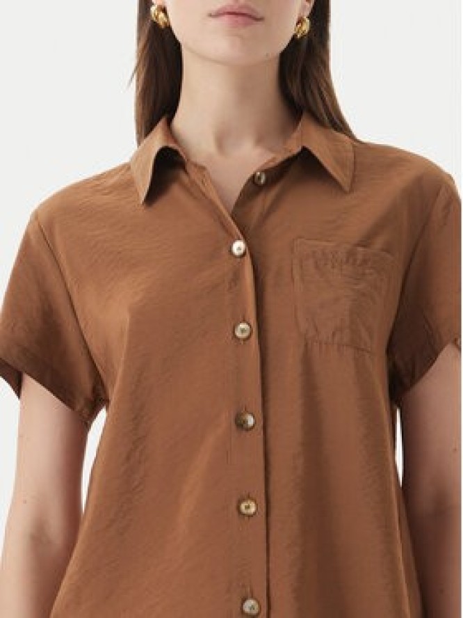 Marella Koszula Apice 2613111164 Brązowy Regular Fit