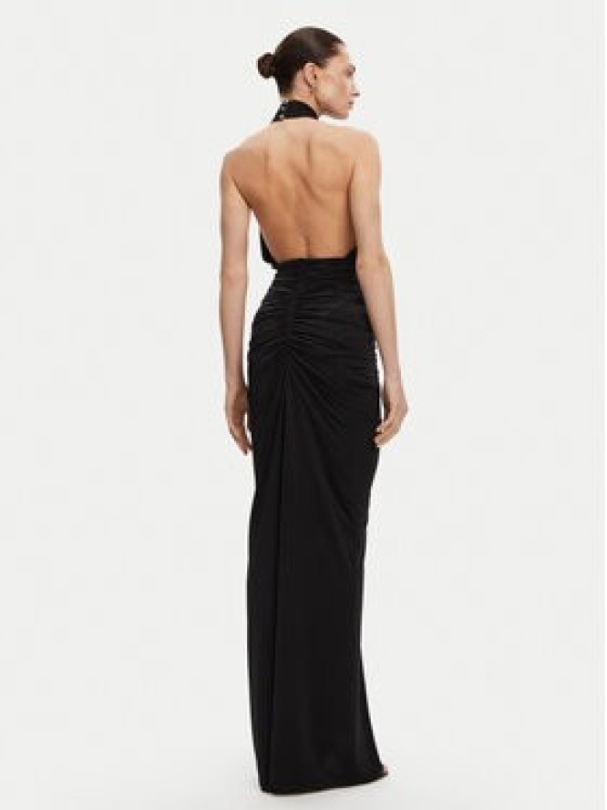 ACCESS FASHION Sukienka wieczorowa 53-3349-391 Czarny Slim Fit