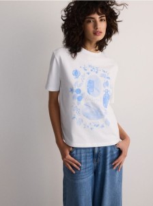 T-shirt z nadrukiem - biały