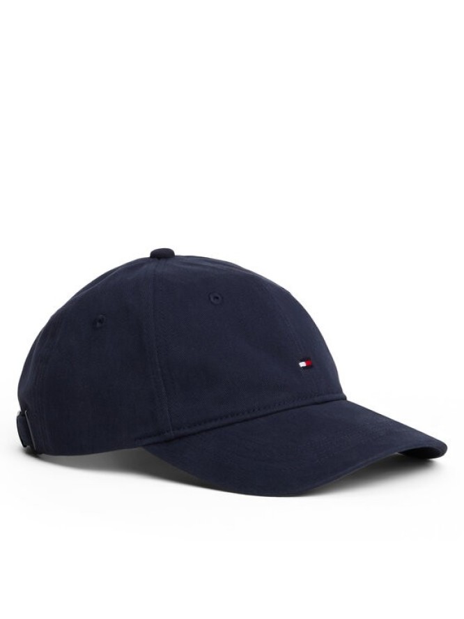 Tommy Hilfiger Czapka z daszkiem Th Flag Soft 6 Panel AW0AW17781 Granatowy
