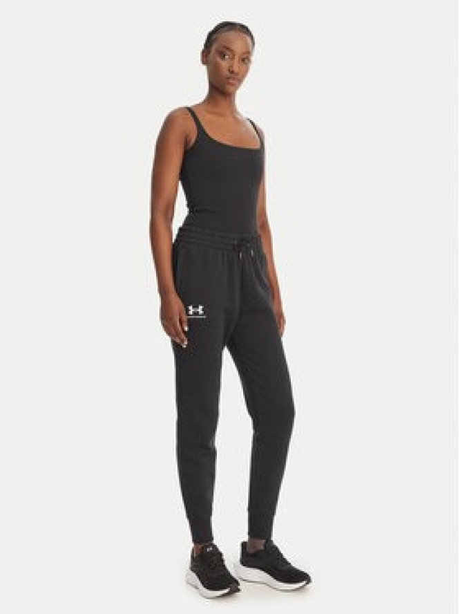Under Armour Spodnie dresowe UA Icon Fleece 6001537 Czarny Slim Fit