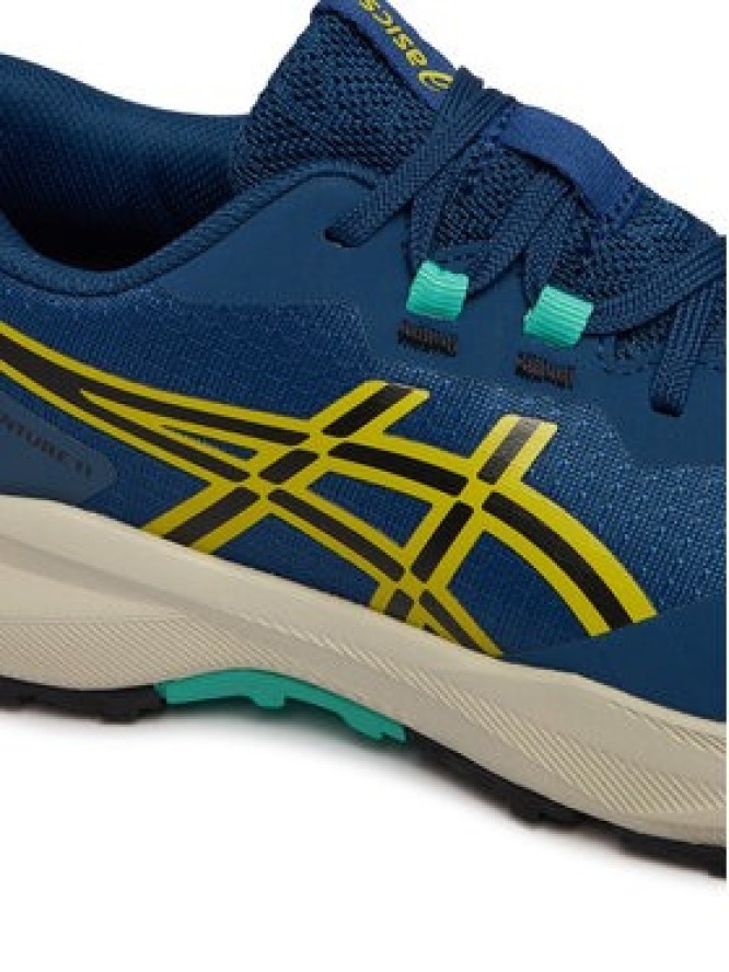 Asics Buty do biegania Pre Venture 11 Gs 1014A378 Granatowy