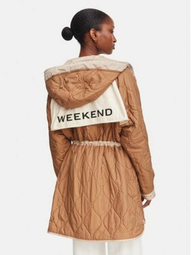 Weekend Max Mara Kurtka przejściowa Alcamo 2625496011 Beżowy Regular Fit