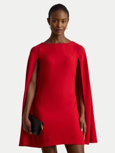 LAUREN RALPH LAUREN Sukienka koktajlowa 253980921004 Czerwony Slim Fit