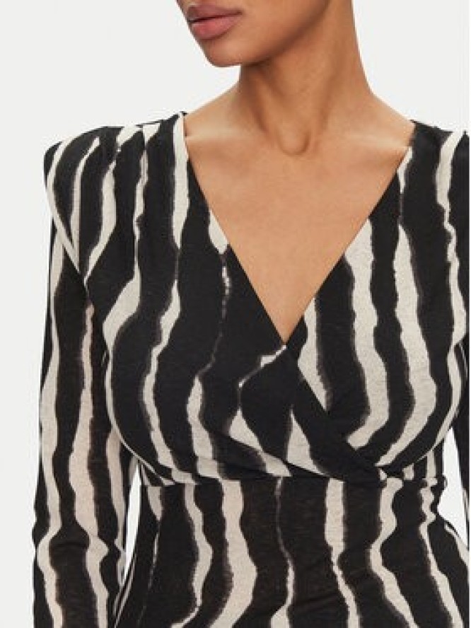 Morgan Bluzka 251-TIBLO Czarny Slim Fit