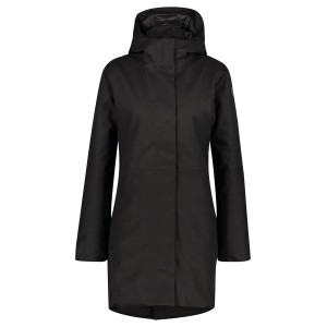 Clean Winter Rain Jacket Women Black