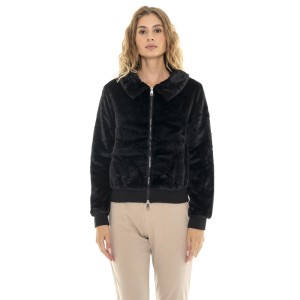 Leone 1947 Nigdy bez Weiche Sherpa-Jacke für Damen