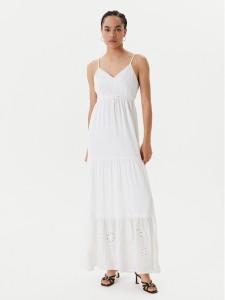 Morgan Sukienka letnia 242-ROUBI Biały Loose Fit