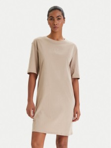 Armani Exchange Sukienka codzienna XW000825 AF10356 U6223 Beżowy Regular Fit