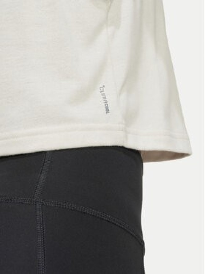 adidas Koszulka techniczna Train Essentials Boxy Workout JC9557 Beżowy Regular Fit