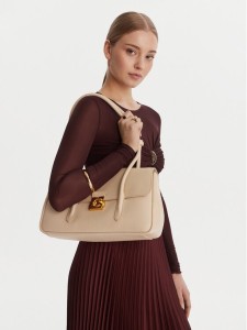 Coccinelle Torebka U4K Coccinelle C-Me Lock E1 U4K 12 03 01 Beżowy