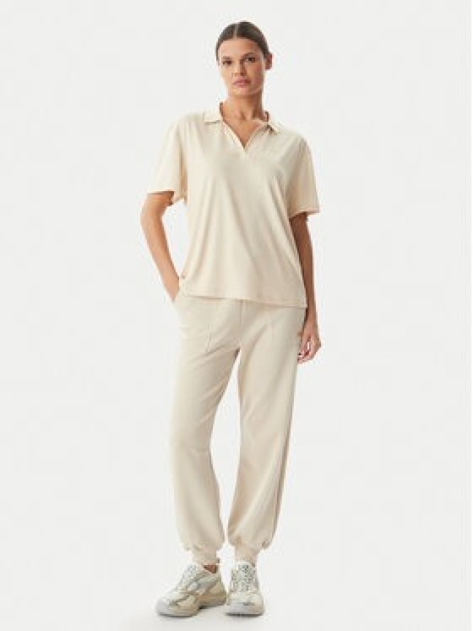 EA7 Emporio Armani Polo 7W001462 AF13919 U1088 Beżowy Regular Fit