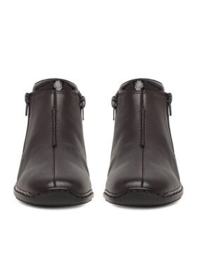 Rieker Botki CEO-L3882-25 Brązowy ciemny