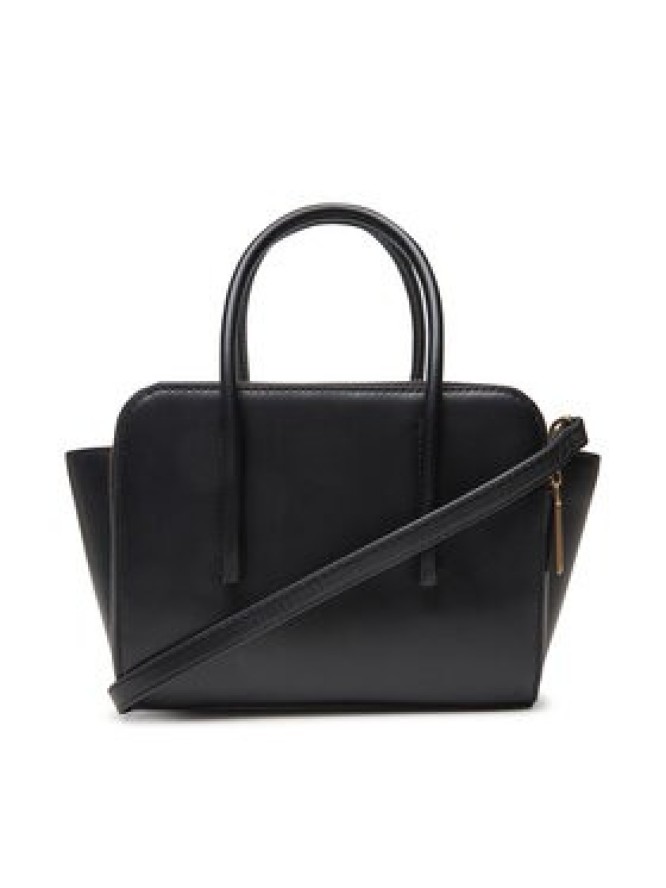 Calvin Klein Torebka Carryall Micro Leather Tote LV04F3057G Czarny
