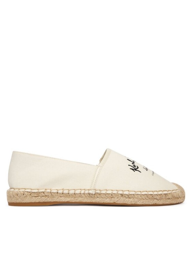 KARL LAGERFELD Espadryle KL80110A Écru