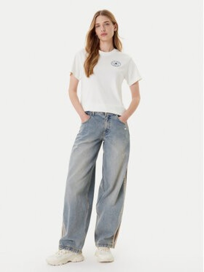 adidas Jeansy Premium Essentials JY2868 Niebieski Wide Leg