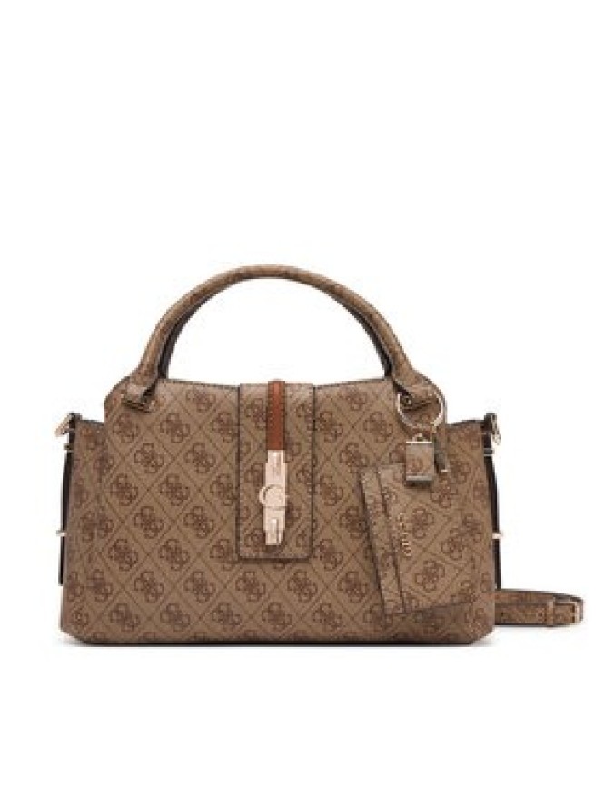 Guess Torebka Yvonne Logo HWSG23 78060 Brązowy