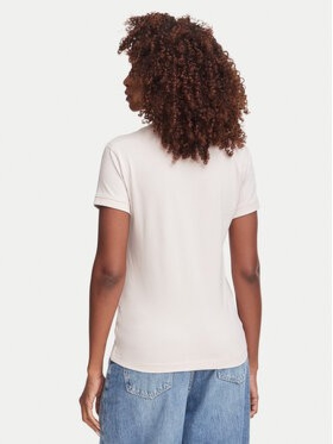 Guess T-Shirt W2YI44 J1314 Fioletowy jasny Slim Fit