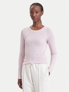 Guess Bluzka V6BP15 K7234 Różowy Regular Fit