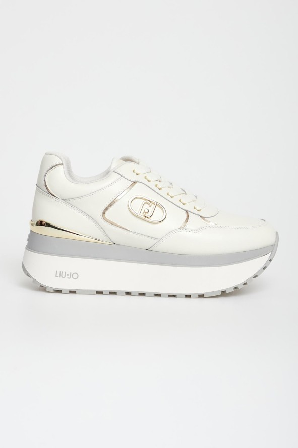 Sneakersy damskie skórzane LIU JO