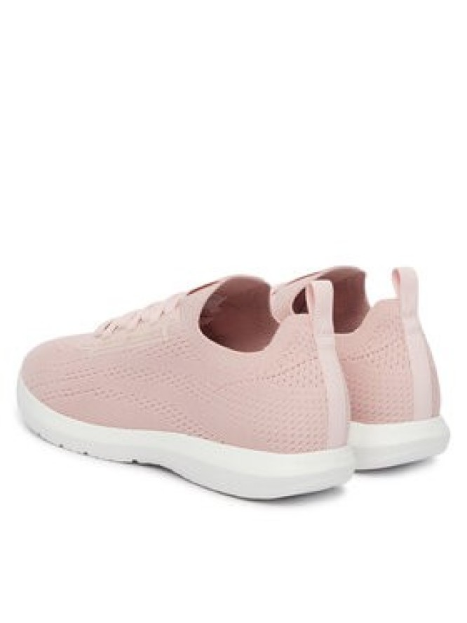 Tommy Hilfiger Sneakersy Th Knit Extralight Runner FW0FW09112 Beżowy jasny
