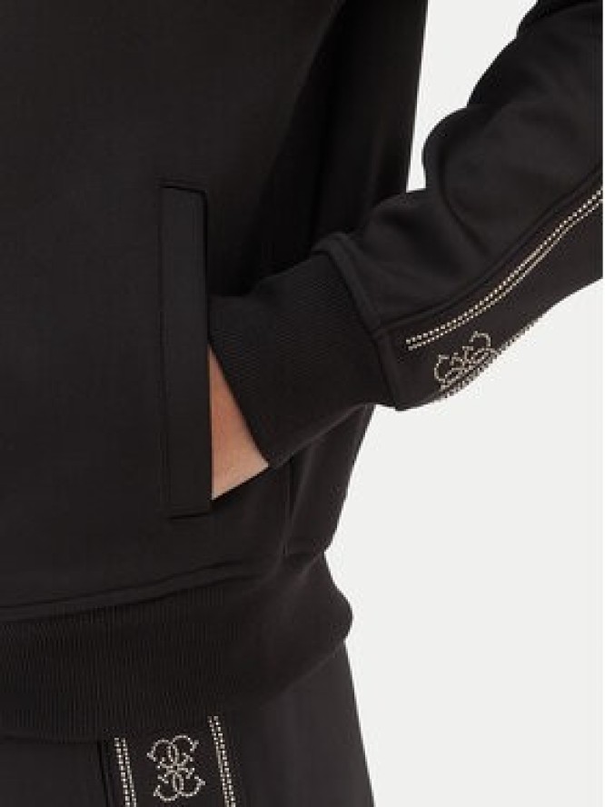 Guess Bluza V5BQ15 KCX22 Czarny Regular Fit