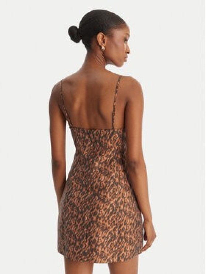 Bardot Sukienka koktajlowa Marcello 59817DB1 Brązowy Slim Fit